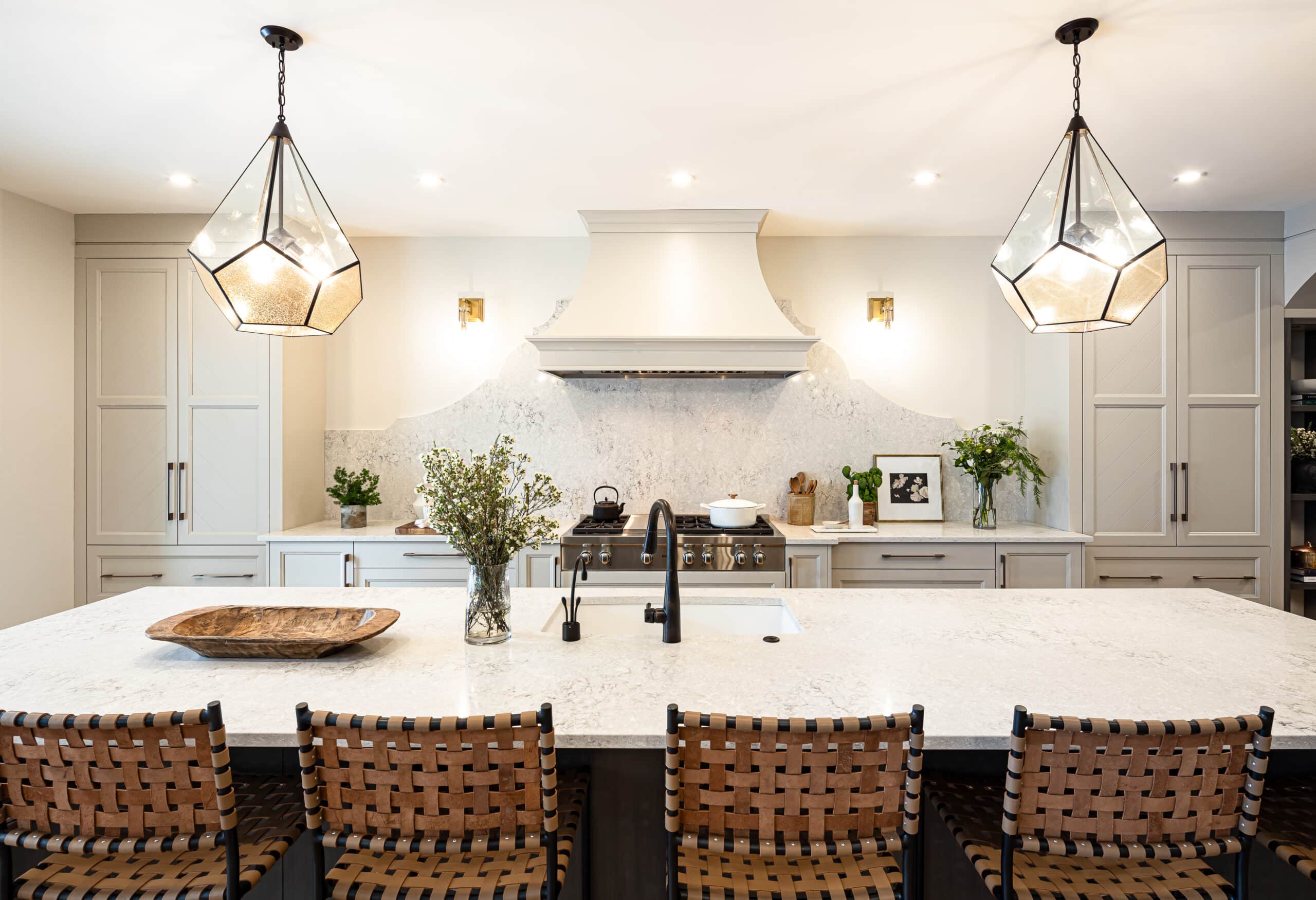 Spring Creek Custom Home, Shared Spaces, Canmore